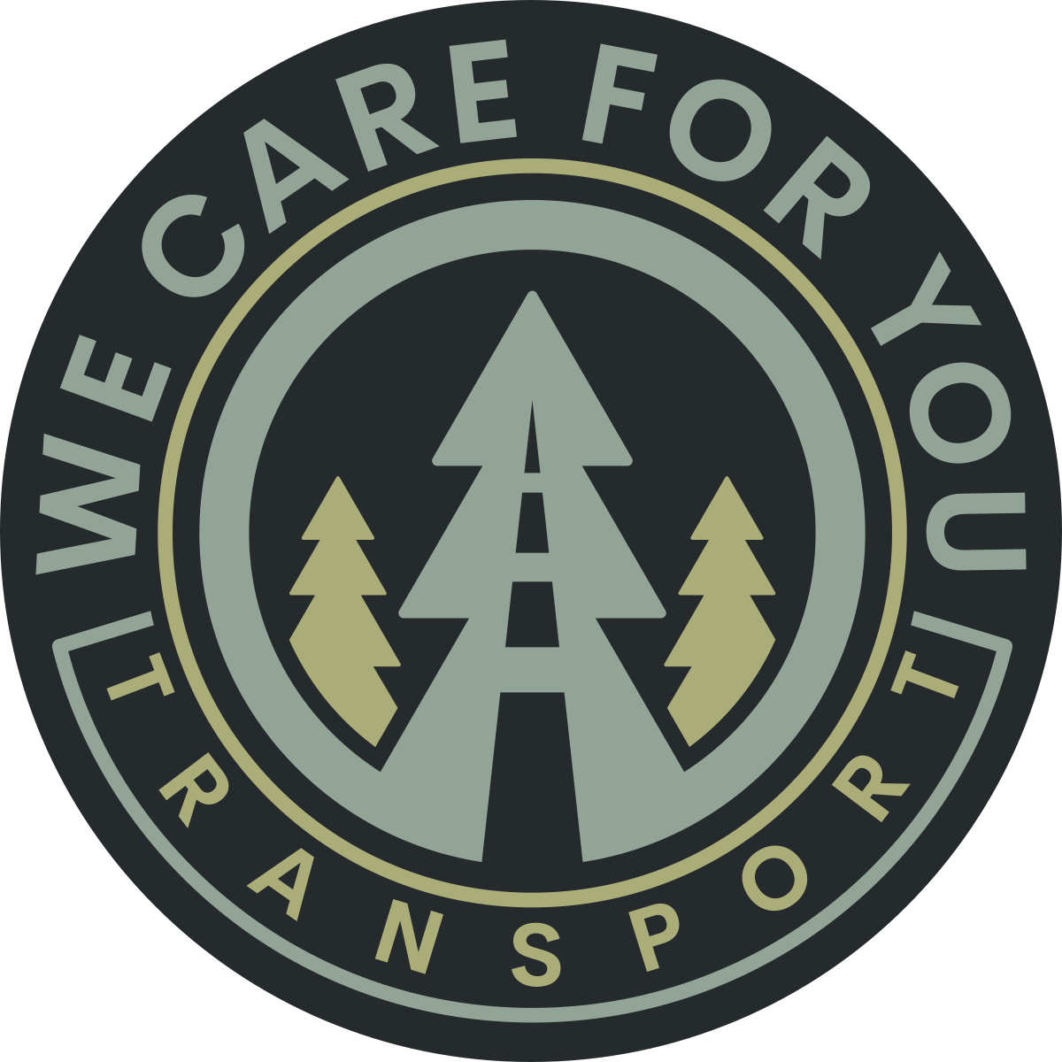 We Care For You Transport emblem